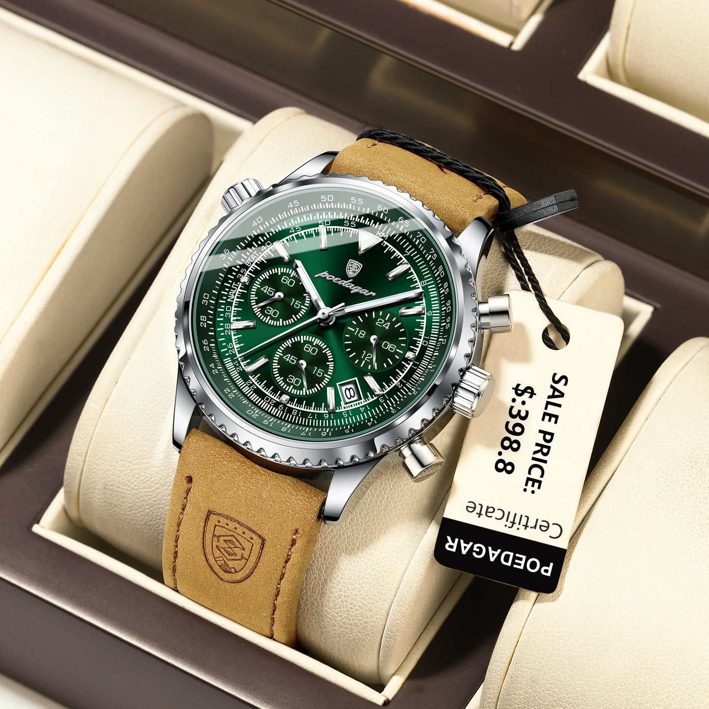 Prestige Chronograaf - Imposant, krachtig en elegant.