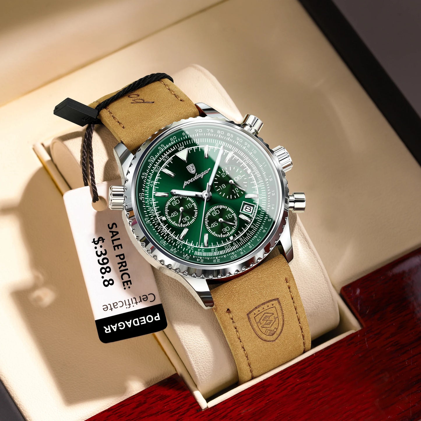 Prestige Chronograaf - Imposant, krachtig en elegant.