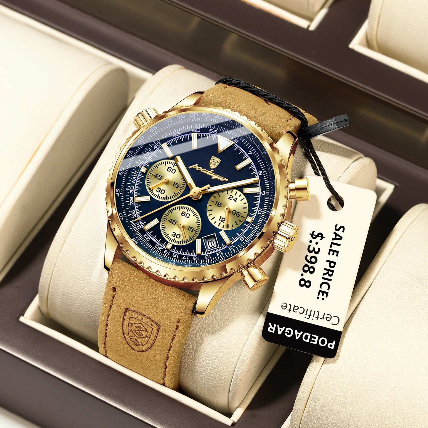 Prestige Chronograaf - Imposant, krachtig en elegant.