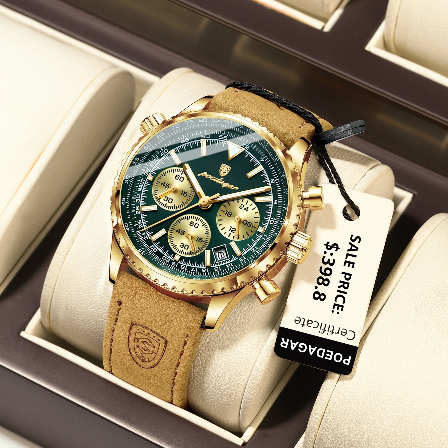 Prestige Chronograaf - Imposant, krachtig en elegant.