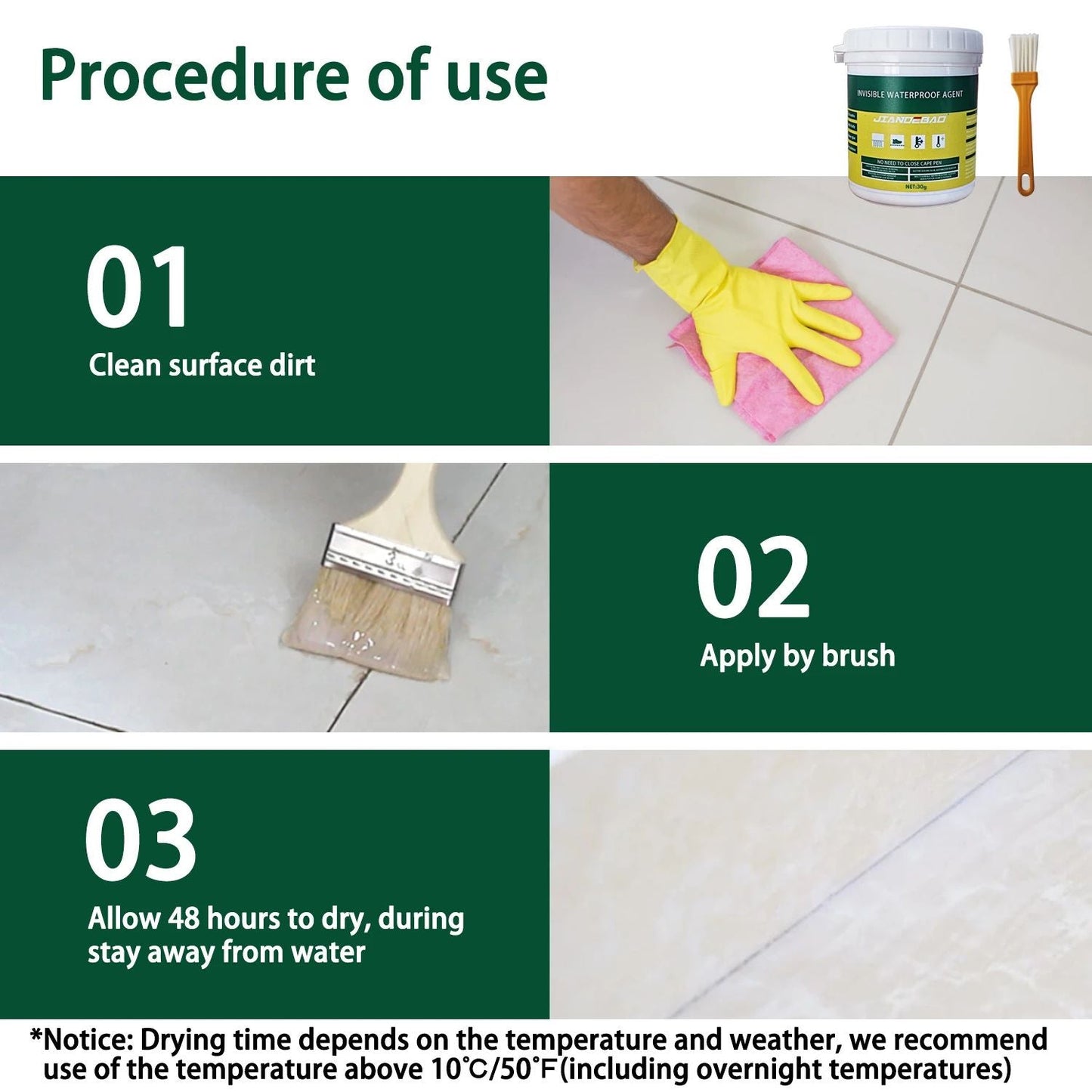 LANZZI MAX Waterdichte Coating Kit - 900g