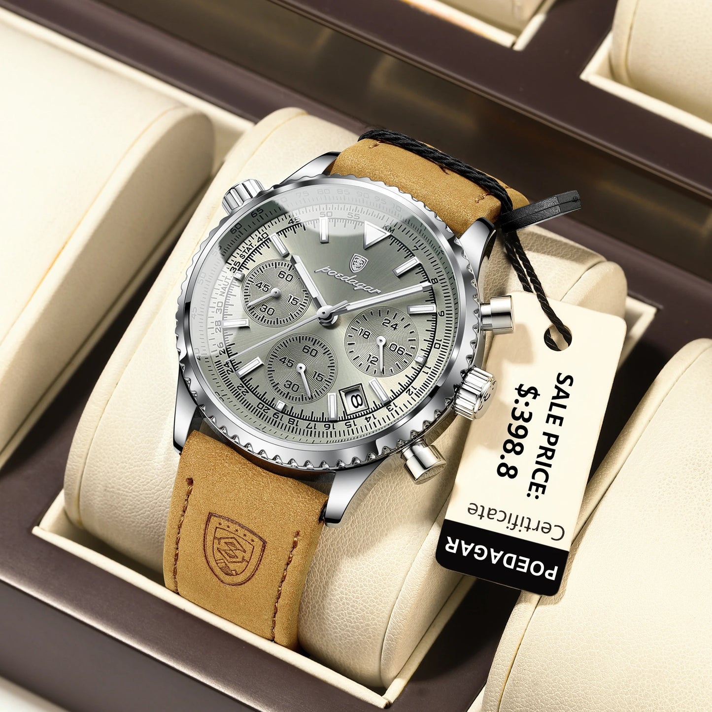 Prestige Chronograaf - Imposant, krachtig en elegant.