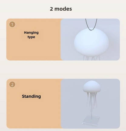 Zwemmende kwallenlamp