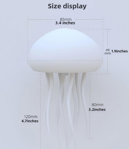 Zwemmende kwallenlamp