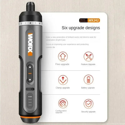 WORX SmartDrive WX242 - "Precisie, kracht, prestaties — waar u het ook nodig hebt."