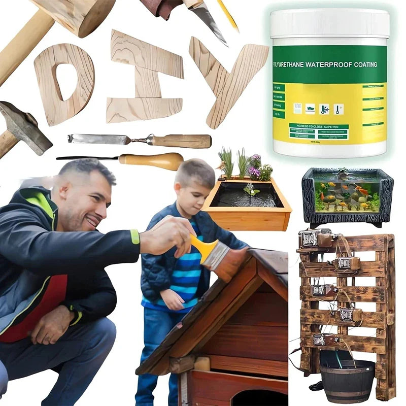 LANZZI MAX Waterdichte Coating Kit - 300g