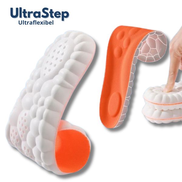UltraStep - Orthopedische inlegzolen met pijnverlichting en maximaal comfort.