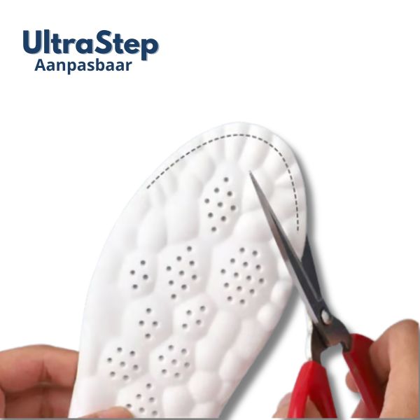 UltraStep - Orthopedische inlegzolen met pijnverlichting en maximaal comfort.