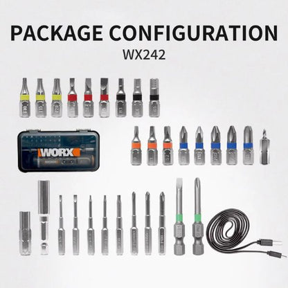 WORX SmartDrive WX242 - "Precisie, kracht, prestaties — waar u het ook nodig hebt."