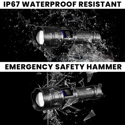 Ultraheldere zoombare zaklamp