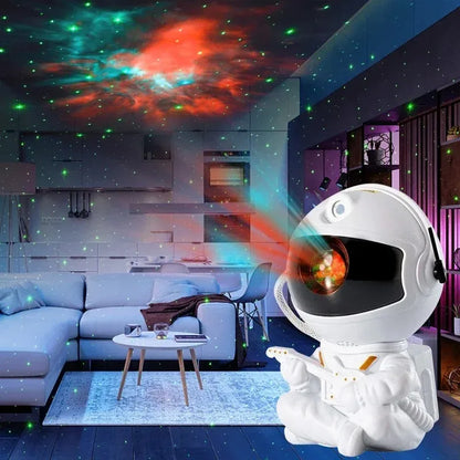 LANZZI Astronaut Galaxy Nachtlamp Projector