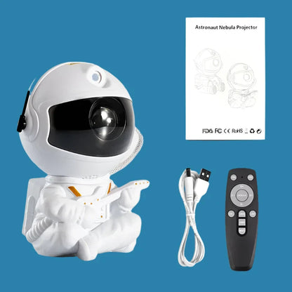 LANZZI Astronaut Galaxy Nachtlamp Projector