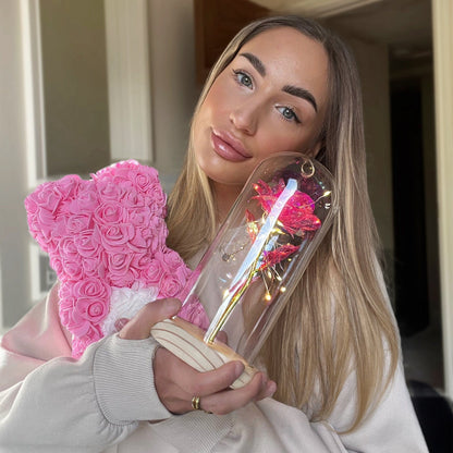 LANZZI Liefdeshart Rozenbeer