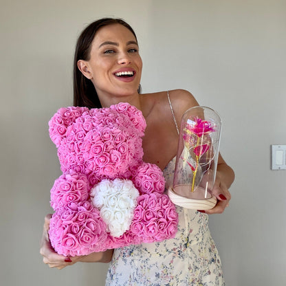 LANZZI Liefdeshart Rozenbeer