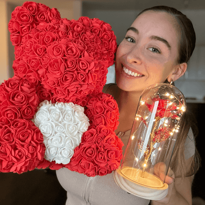 LANZZI Liefdeshart Rozenbeer