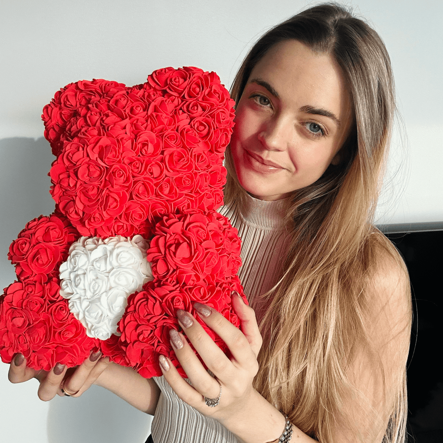 LANZZI Liefdeshart Rozenbeer