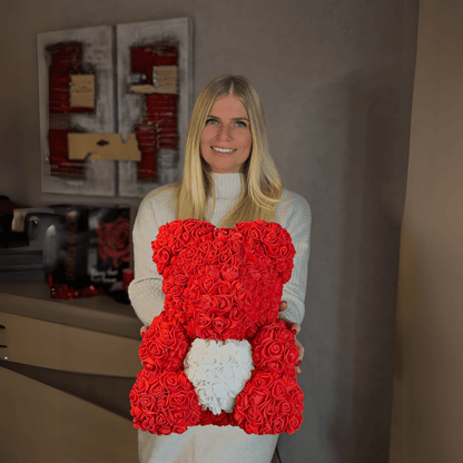 LANZZI Liefdeshart Rozenbeer